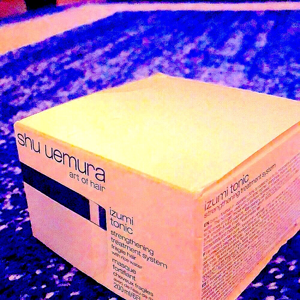 Shu Uemura art of hair izumic tonic strengthening treatment system- RARE FIND